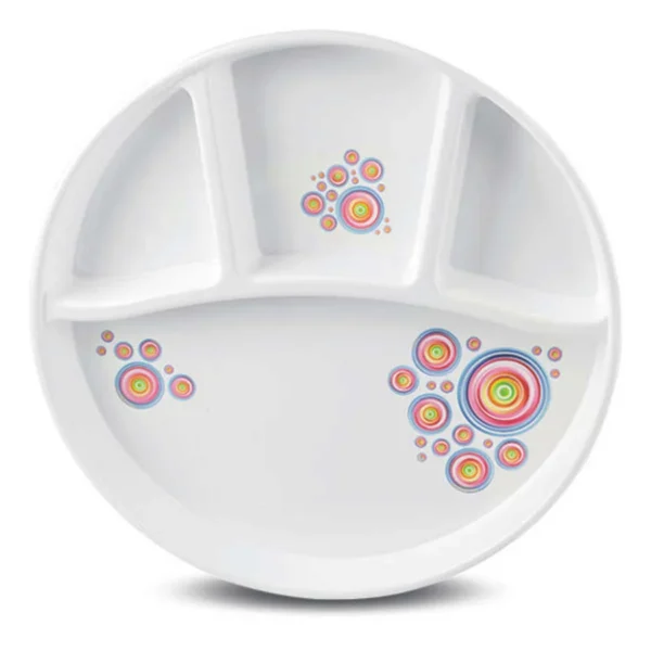 SignoraWare Bubbles Serving Thali Round ( 1 Pc.)