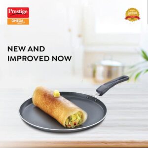 Prestige Omega Select Plus Non-stick Omni Tawa, 30 cm (Black)