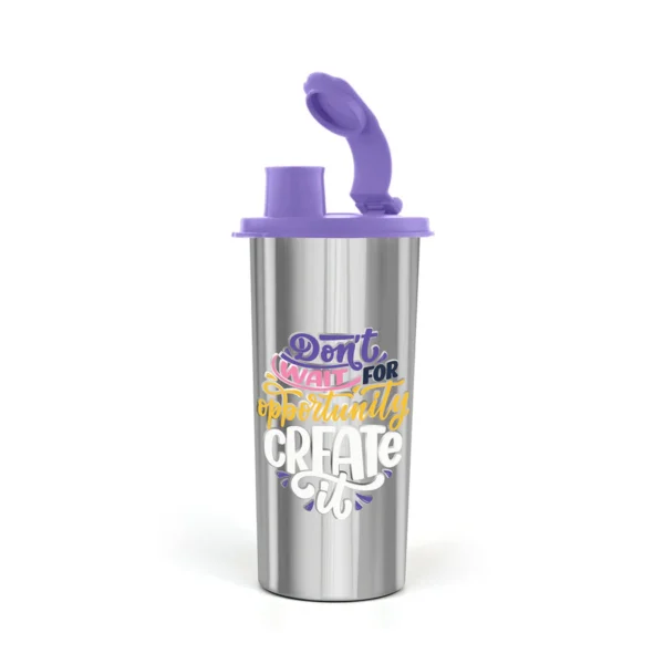 Signoraware Jumbo Stylish Sipper Steel 500ml (Designer)
