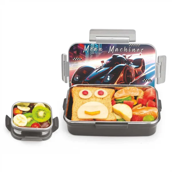 Signoraware Nugget Steel Lunch Box (Designer)