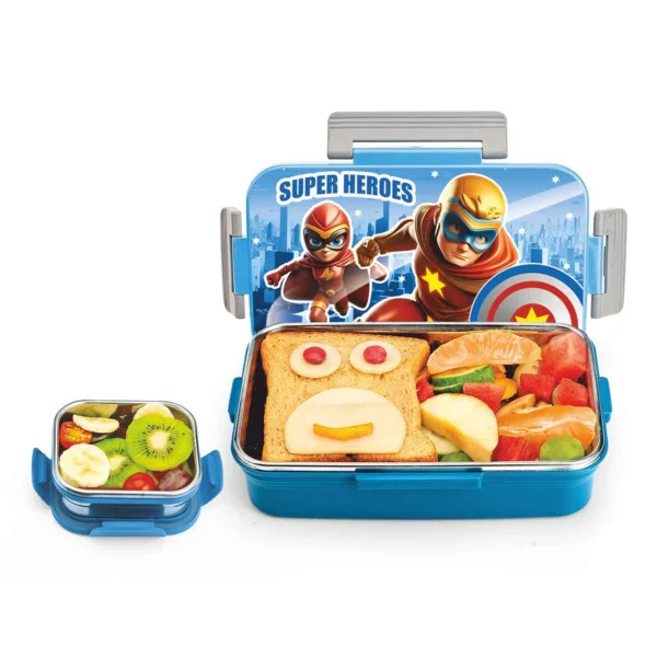 Signoraware Nugget Steel Lunch Box (Designer) - Image 3
