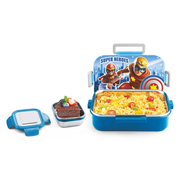 Signoraware Chipmunk Steel Lunch Box (Designer) - Image 5