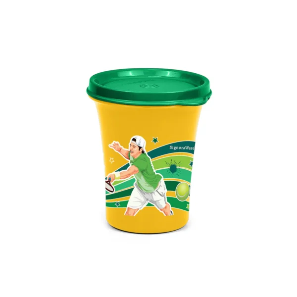 Signoraware Monarch Tumbler Small Steel 400ml (Printed) - Image 5