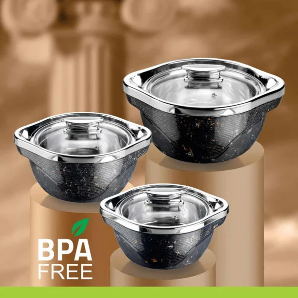 Signoraware Royal Bliss Casserole - Set of 3 - Image 5