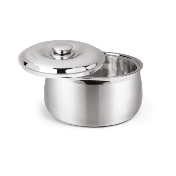 Signoraware Hot Delight Casserole (3000ml) - Double Wall Stainless Steel Insulated casserole - Keep Food Hot for longer time