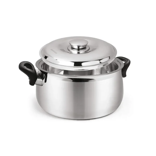 Signoraware Hot Delight Casserole with Handle (1000ml) - Double Wall Stainless Steel Insulated casserole - Keep Food Hot for longer time.