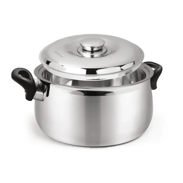 Signoraware Hot Delight Casserole with Handle (3000ml) | Double Wall Stainless Steel Insulated casserole | Keep Food Hot for longer time