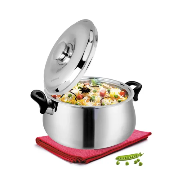 Signoraware Hot Delight Casserole with Handle (1500ml) - Double Wall Stainless Steel Insulated casserole - Keep Food Hot for longer time. - Image 2