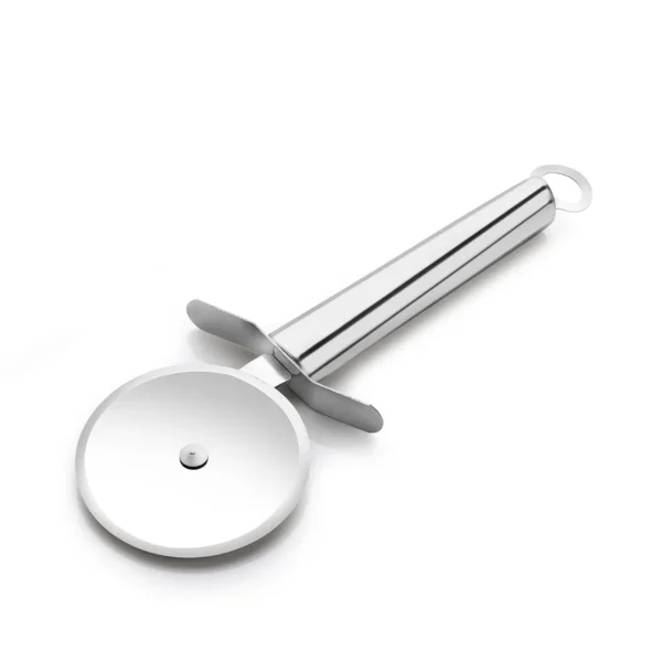SignoraWare Stainless Steel Pizza Cutter | Super Sharp Pizza Slicer-Rocker with Non-Slip Handle, Easy to Clean. - Image 3