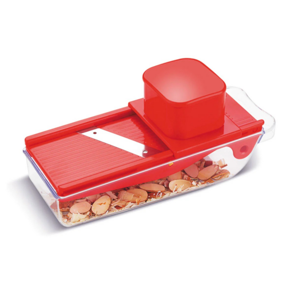 SignoraWare Samurai Slicer Dry Fruits and Vegetables | Plastic Vegetable & Dry Fruit Slicer Cutter Best for Ginger Chilli | All Herbs Kitchen Dry Fruit and Vegetable Slicer