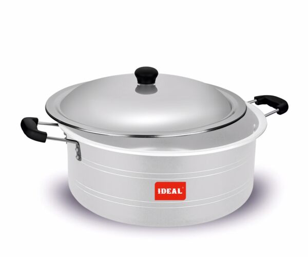 IDEAL Aluminium Presto  Dum Briyani Pot 32 CM - Image 2
