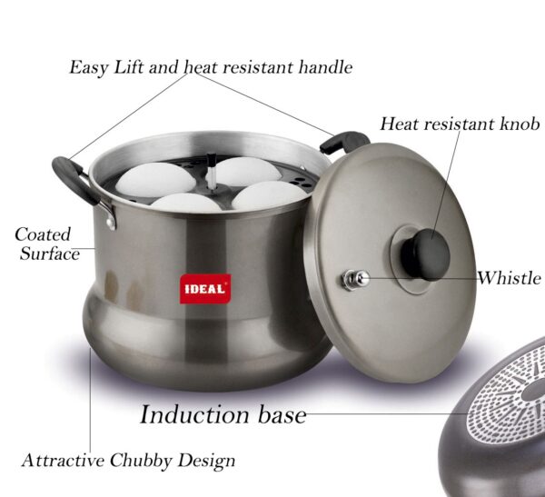 IDEAL  Non Stick Bella+ Idly Vessel 16 Idlies - Image 2