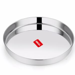 IDEAL Stainless Steel Lunch Plate:30 CM (No.7)