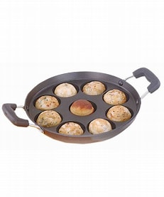 IDEAL Non Stick Ever paniyaram Pan 9 pith