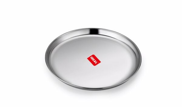 IDEAL Stainless Steel Tiffin Plate:22 CM (No.4)
