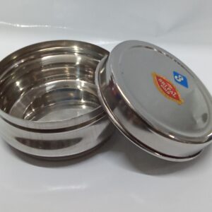 STAINLESS STEEL SNACKS BOX (NO:3)
