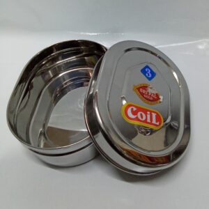 STAINLESS STEEL SNACKS BOX (NO:3)