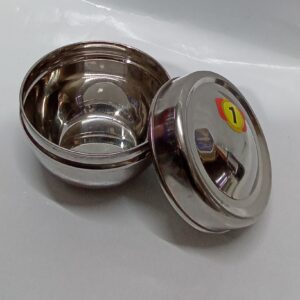 STAINLESS STEEL SNACKS BOX (NO:1)