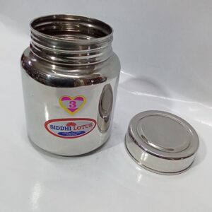 STAINLESS STEEL SNACKS BOX (NO:3)