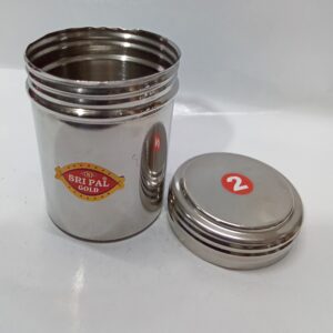 STAINLESS STEEL SNACKS BOX (NO:2)