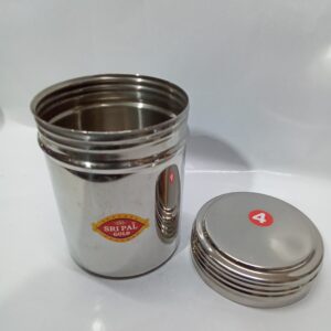STAINLESS STEEL SNACKS BOX (NO:4)