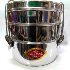 STAINLESS STEEL TIFFIN CARRIER (12×3)