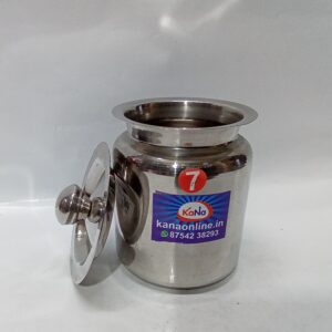 STAINLESS STEEL GHEE POT(NO:7)