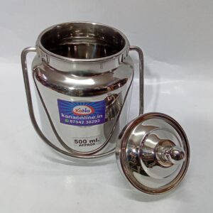 STAINLESS STEEL OIL THOOKU (500 ML)
