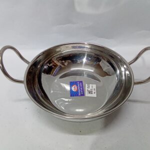STAINLESS STEEL KADAI (SIZE:3)