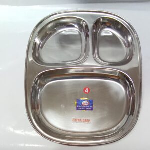 STAINLESS STEEL BOJAN PLATE (NO:4)