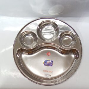 STAINLESS STEEL BOJAN PLATE (NO:3)