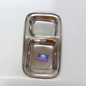 STAINLESS STEEL SNACKS PLATE (NO:1)