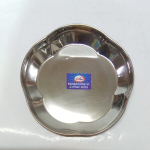 STAINLESS STEEL SNACKS PLATE