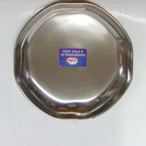 STAINLESS STEEL SNACKS PLATE