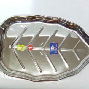 STAINLESS STEEL SNACKS PLATE