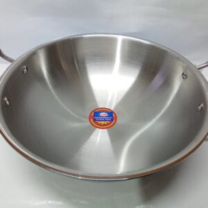 STAINLESS STEEL TRIPLY KADAI 30 CM