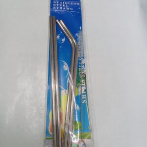 STAINLESS STEEL STRAWS AND CLEANING BRUSH