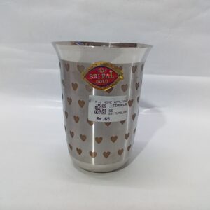 STAINLESS STEEL WATER GLASS