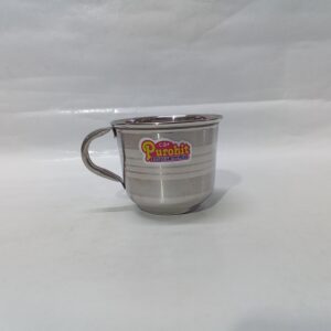 STAINLESS STEEL SINGLE WALL TEA CUPS/COFFEE MUGS