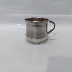 STAINLESS STEEL SINGLE WALL TEA CUPS/COFFEE MUGS