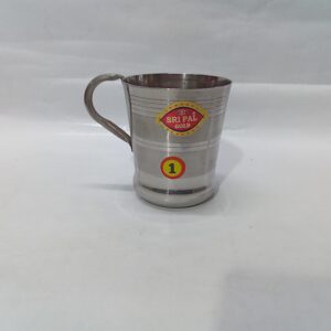 STAINLESS STEEL SINGLE WALL TEA CUPS/COFFEE MUGS