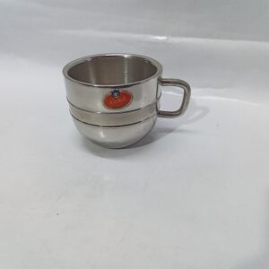 STAINLESS STEEL DOUBLE WALL TEA CUPS/COFFEE MUGS