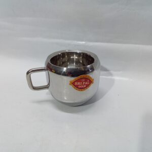STAINLESS STEEL DOUBLE WALL TEA CUPS/COFFEE MUGS