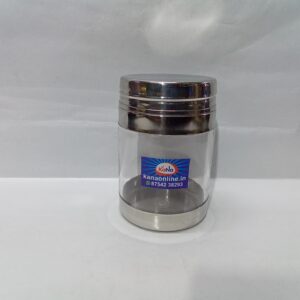 STAINLESS STEEL SEE THROUGH CONTAINER (NO:1)
