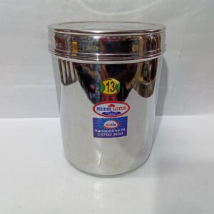STAINLESS STEEL SEE THROUGH CONTAINER (NO:13)