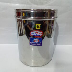 STAINLESS STEEL SEE THROUGH CONTAINER (NO:14)