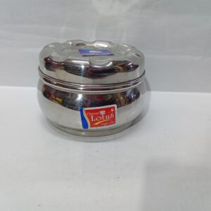 STAINLESS STEEL FLOWER POT/TIFFIN BOX (NO:1)