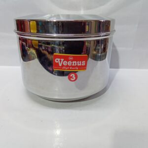 STAINLESS STEEL INNER BEADING DABBA (NO:3)