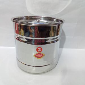STAINLESS STEEL FUNCTION SHEER DABBA (NO:2)