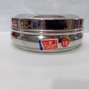STAINLESS STEEL CHAPATI / PURI DABBA (NO:12)